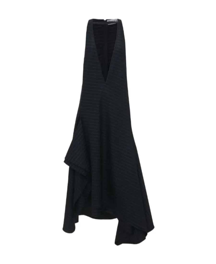V-Neck Panelled Dress