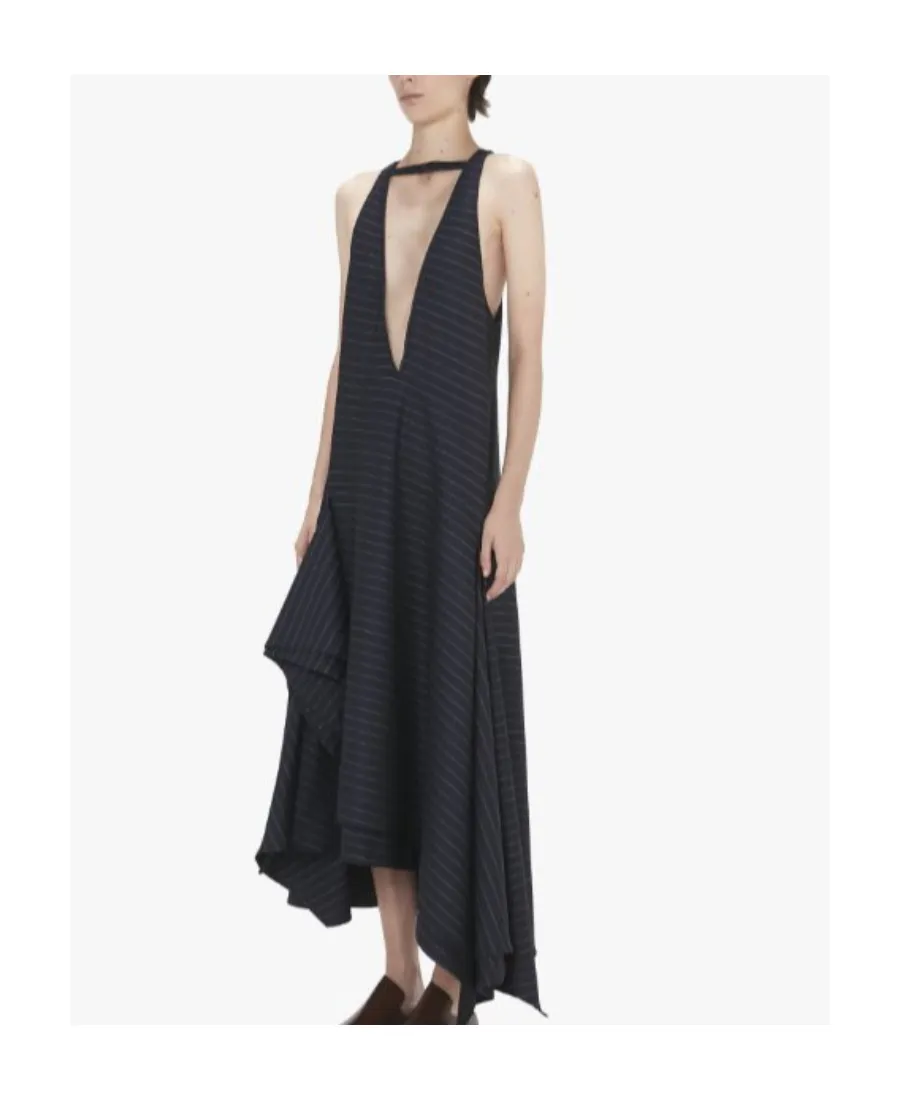 V-Neck Panelled Dress