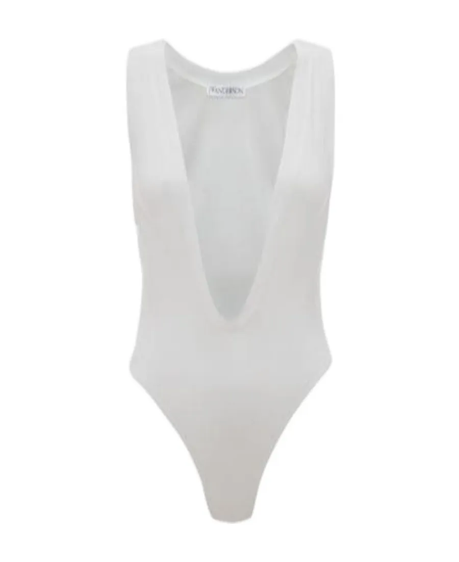 Low Scoop-Neck Bodysuit