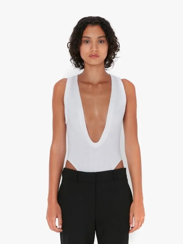 Low Scoop-Neck Bodysuit