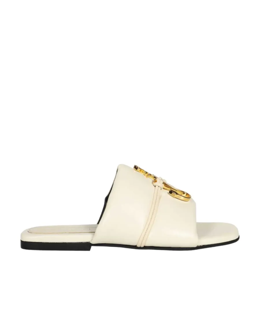 Jw Anchor Plaque Slip-On Sandals