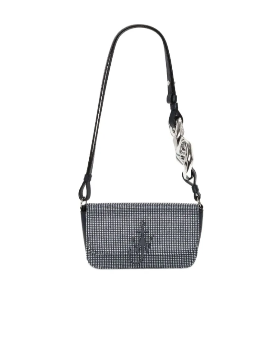 Anchor Embellished Chain Shoulder Bag