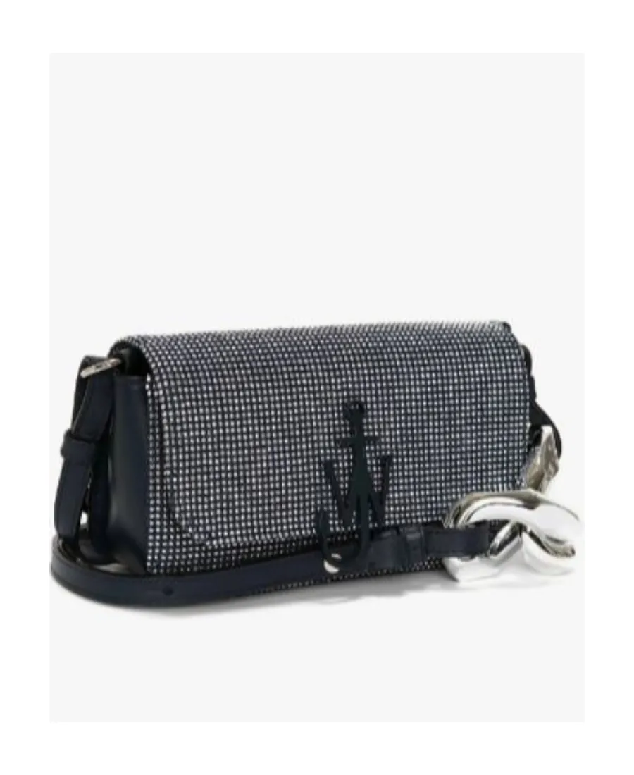 Anchor Embellished Chain Shoulder Bag