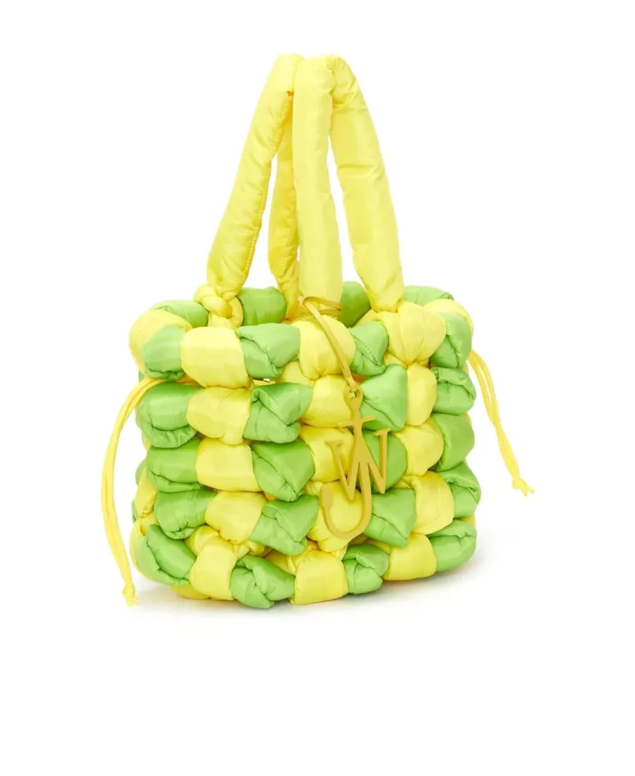 Medium Knotted Bucket Tote Bag