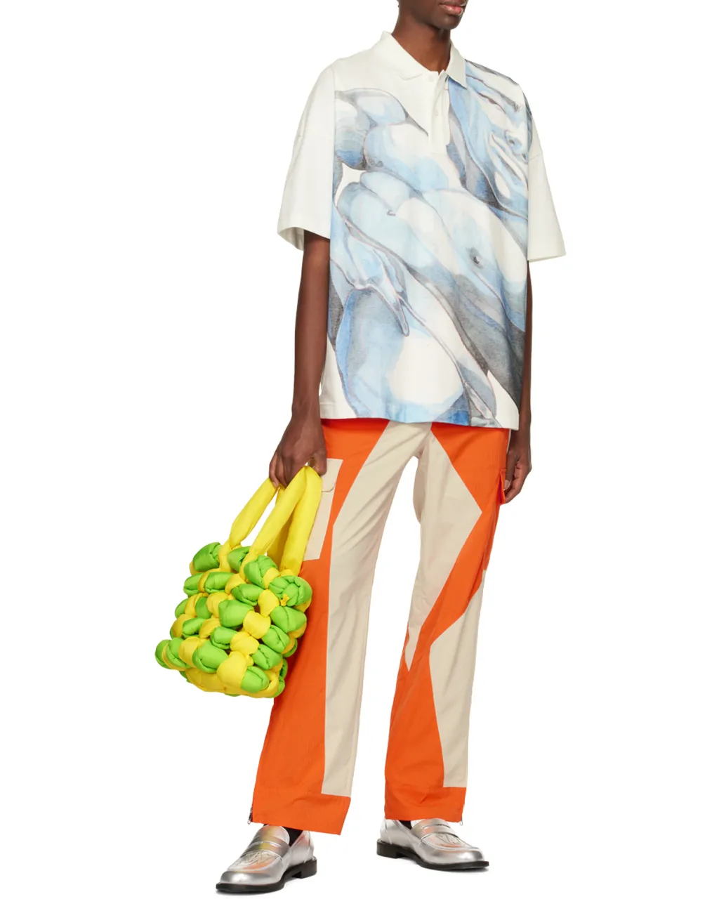Medium Knotted Bucket Tote Bag