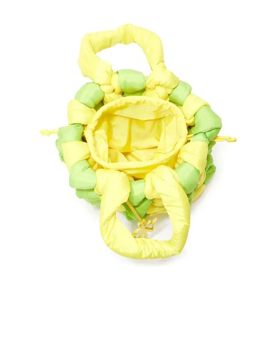Medium Knotted Bucket Tote Bag