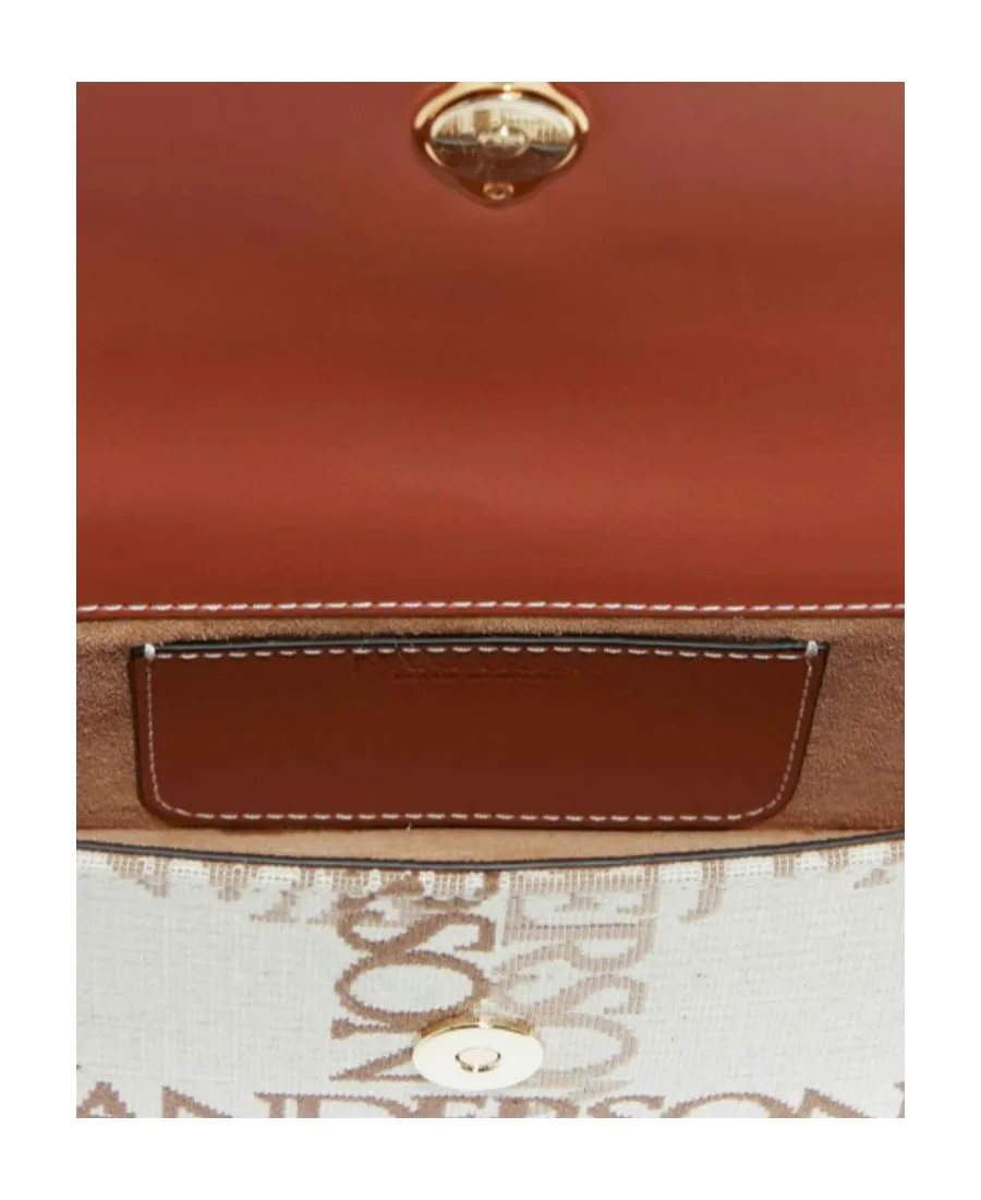 Chain Anchor Logo Plaque Crossbody Bag