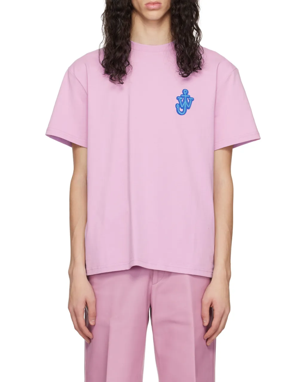 Logo Embroidered Crewneck T-Shirt