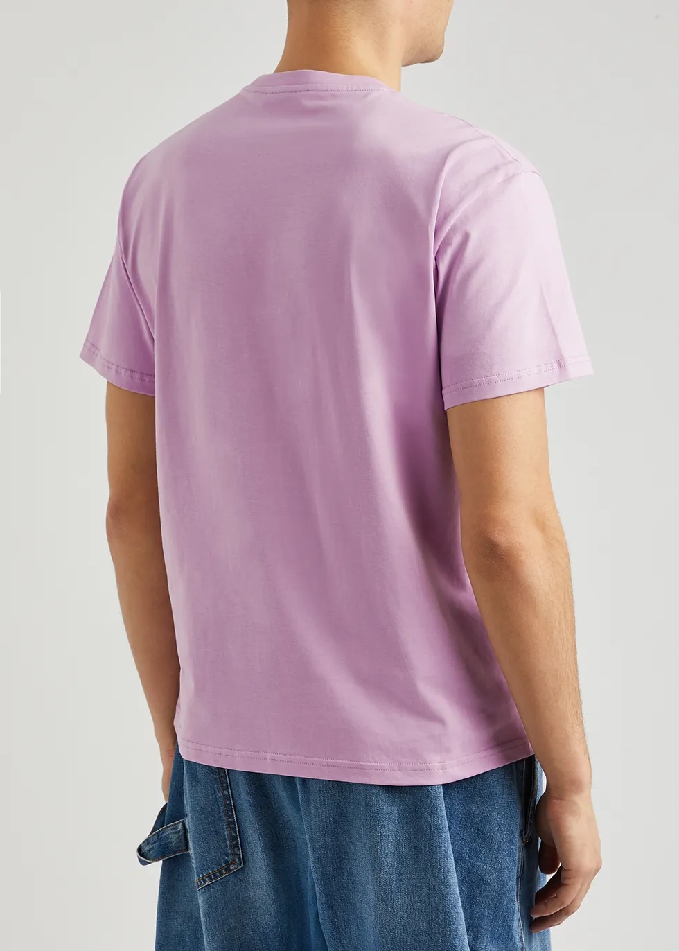 Logo Embroidered Crewneck T-Shirt