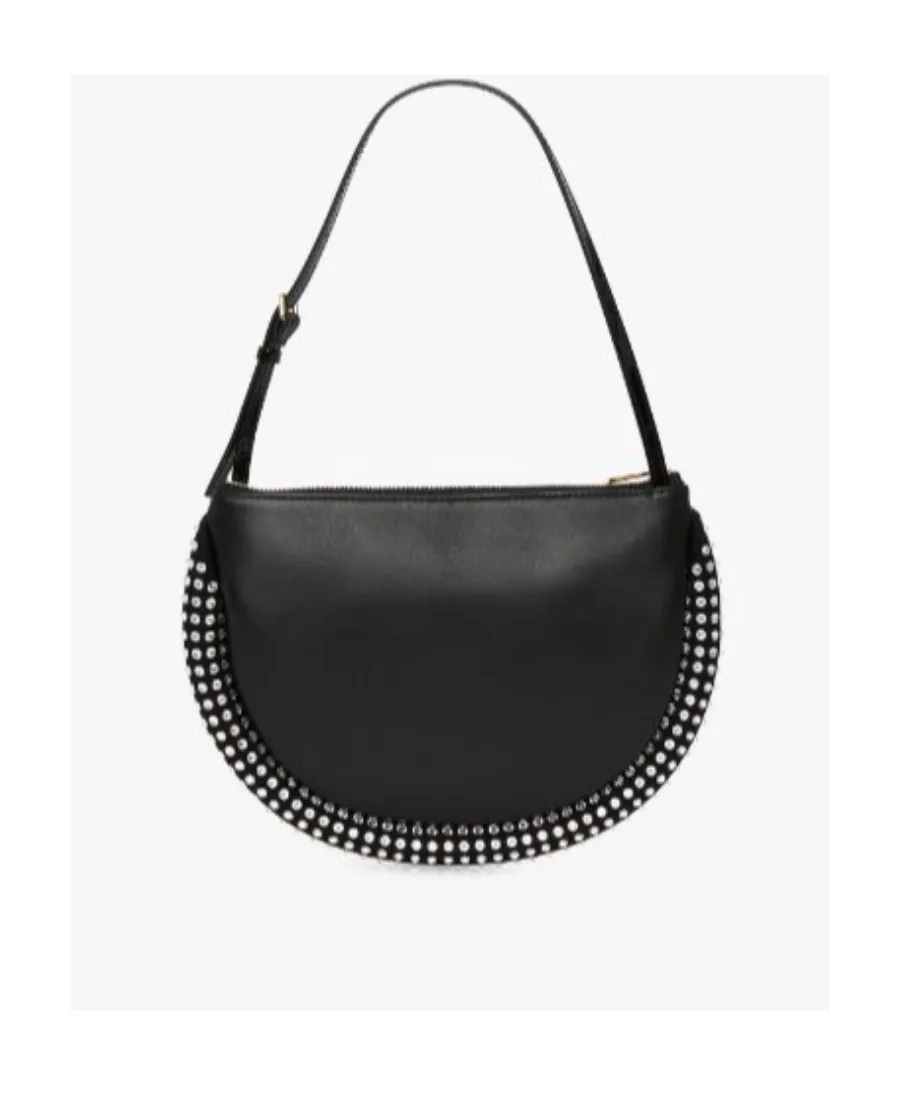 Bumper-Moon Embellished Shoulder Bag