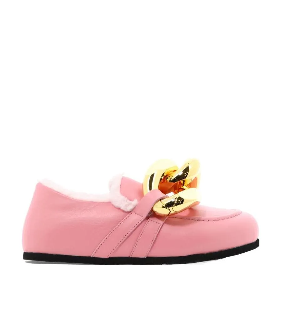 Chain Detail Loafers