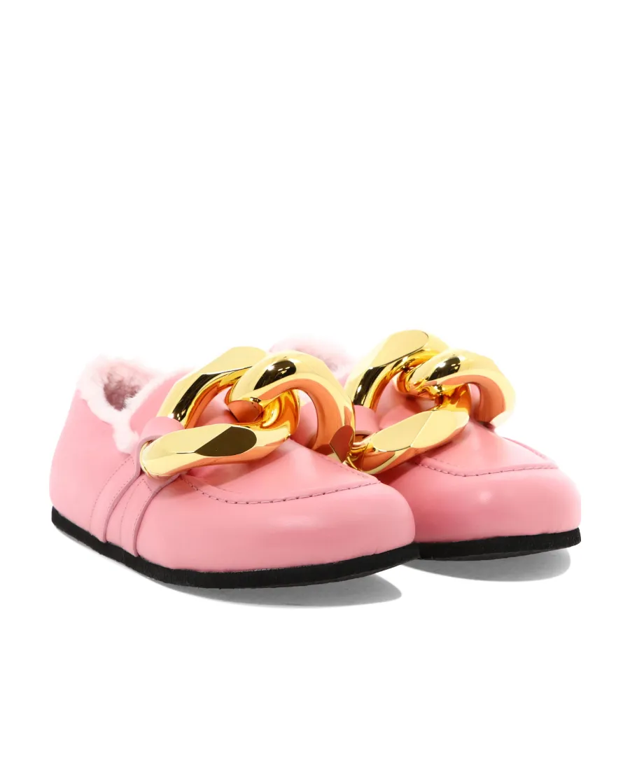 Chain Detail Loafers