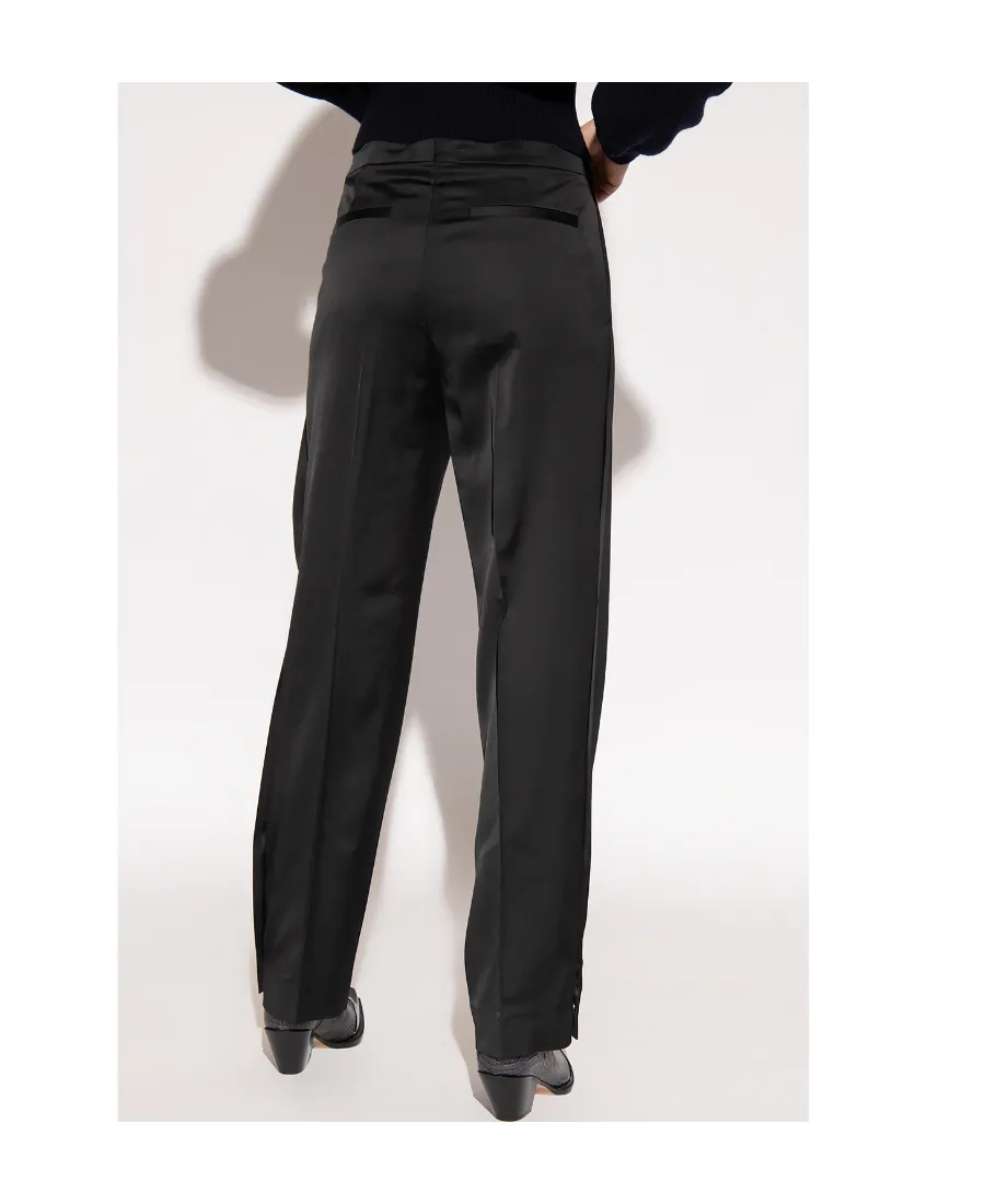 Straight-Leg Tailored Trousers