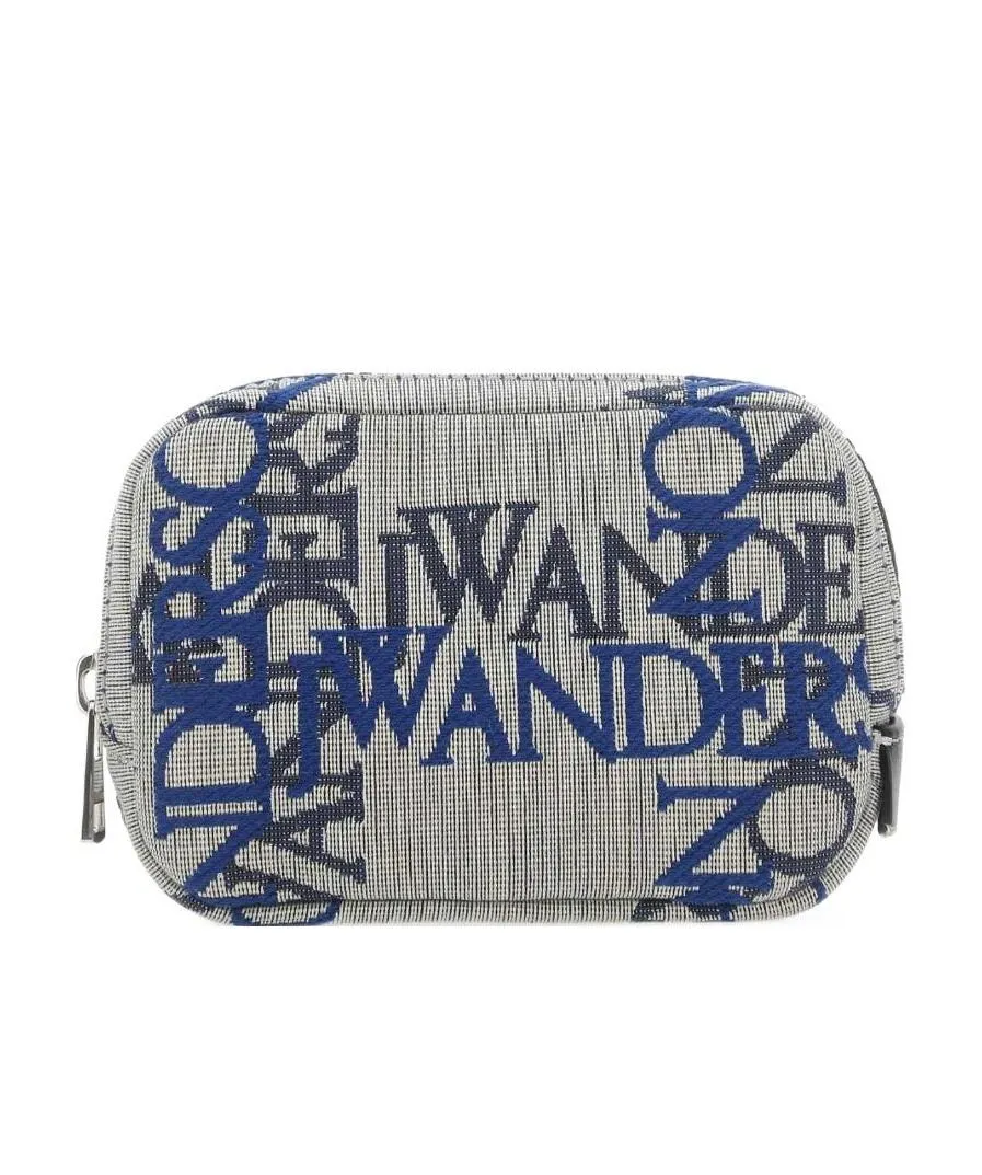 Logo Jacquard Rectangle Shape Beautycase