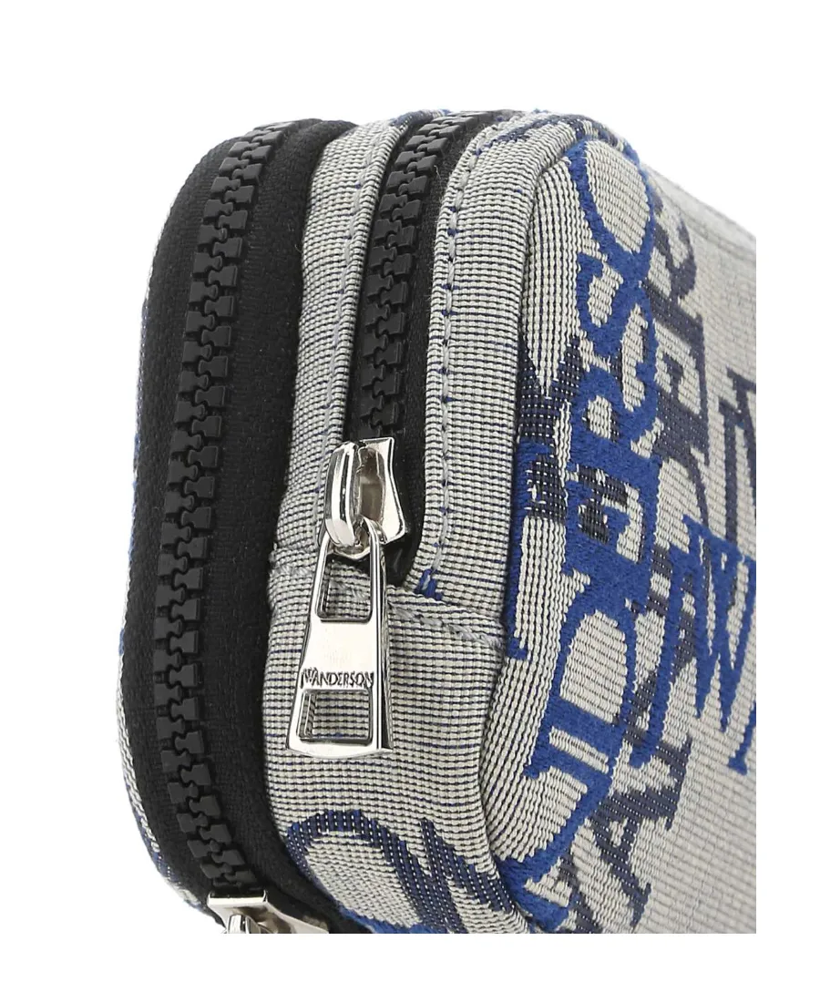 Logo Jacquard Rectangle Shape Beautycase