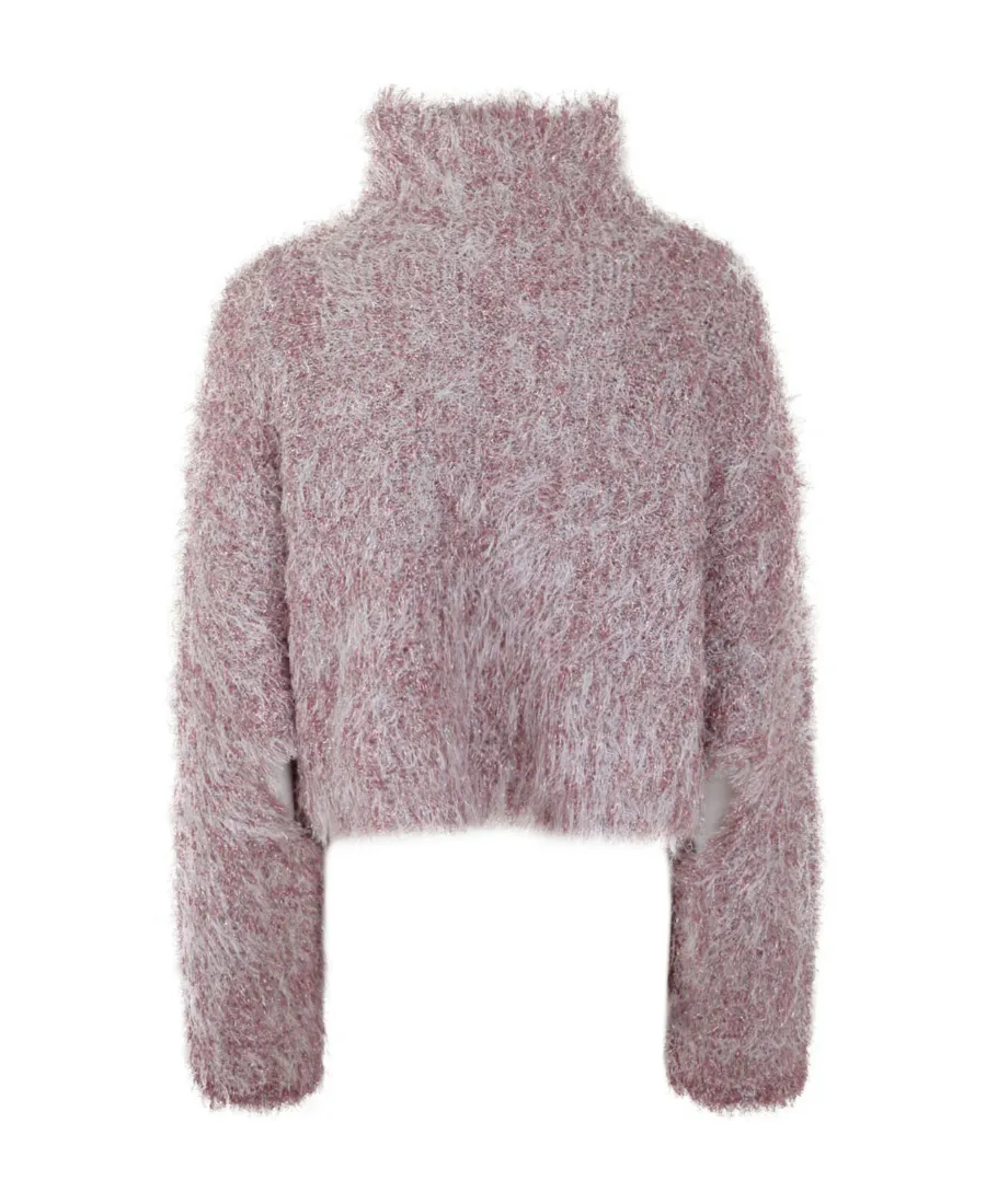 Cropped Cutout Jumper