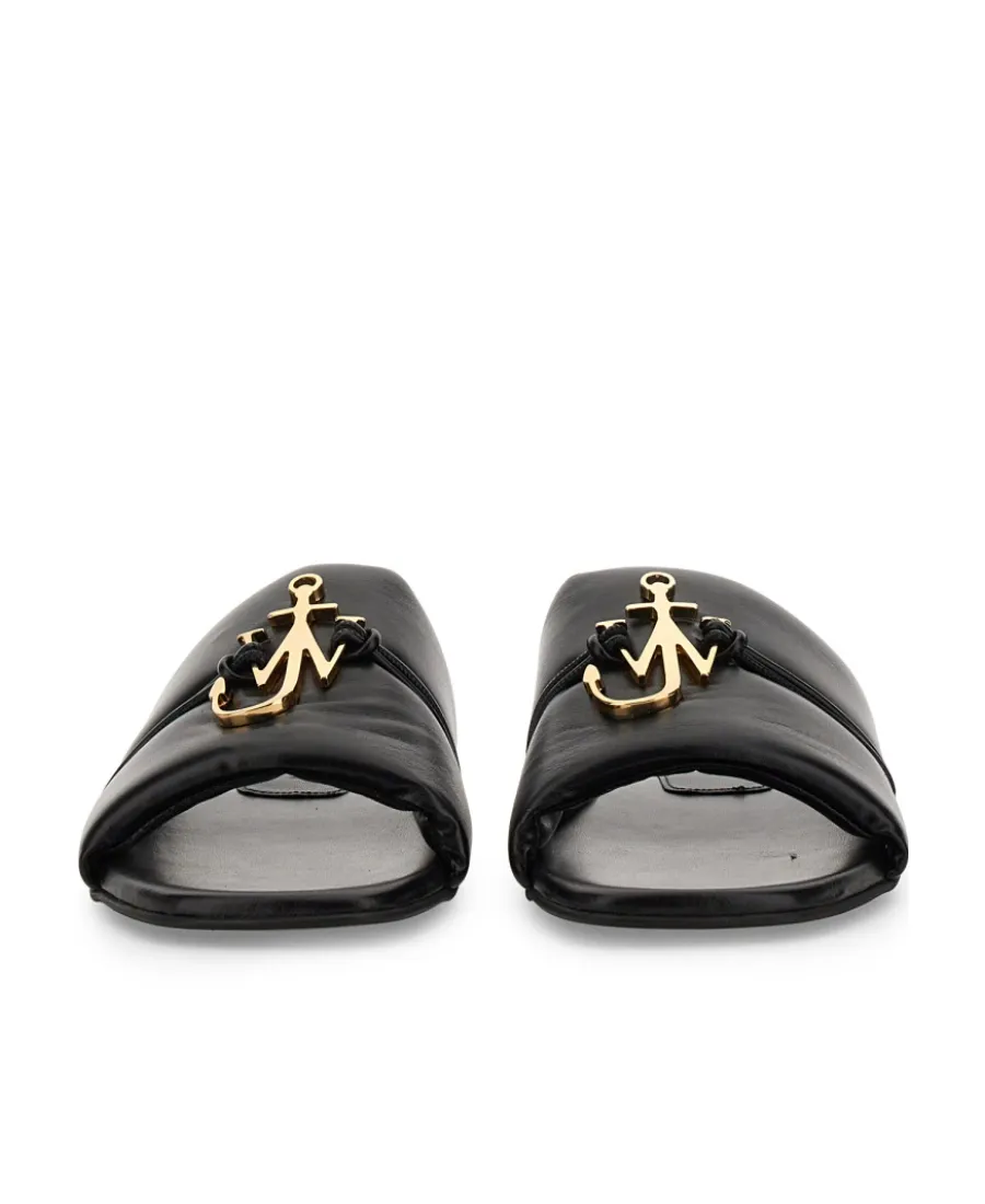 Jw Anchor Plaque Slip-On Sandals
