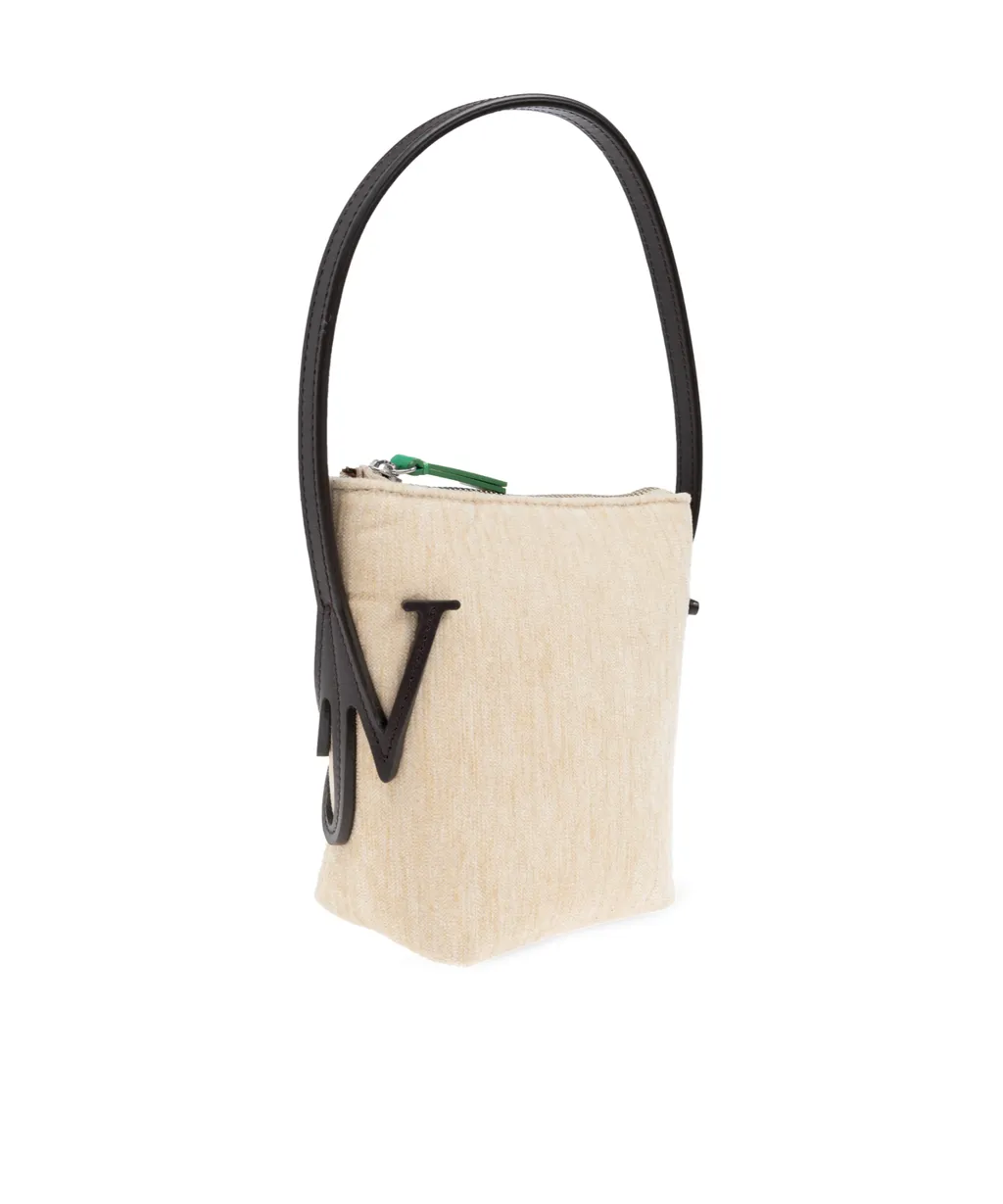 Anchor Chenille Mini Top Handle Bag