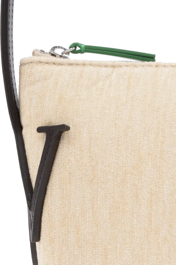 Anchor Chenille Mini Top Handle Bag