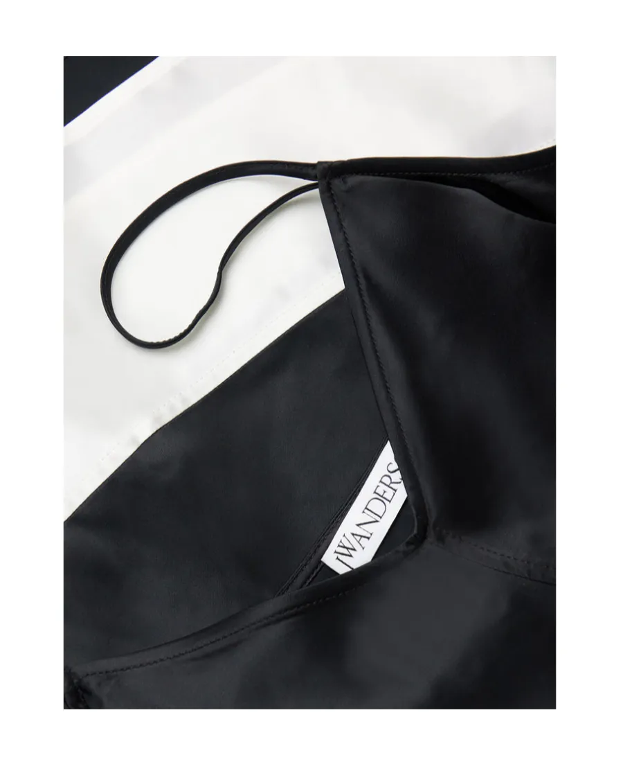 Draped V-Neck Sleeveless Top