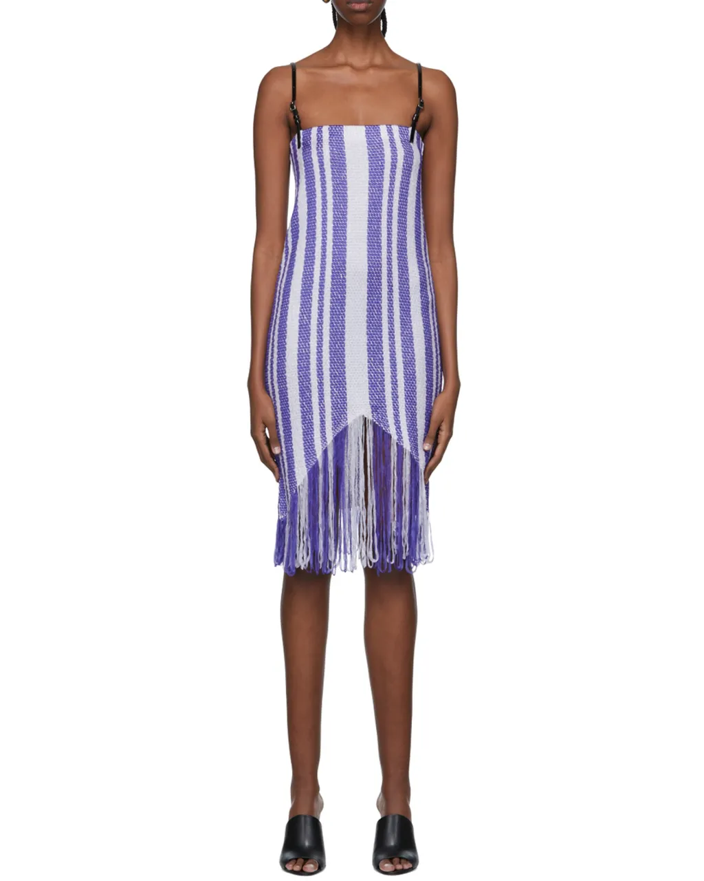 Fringe-Detail Camisole Dress