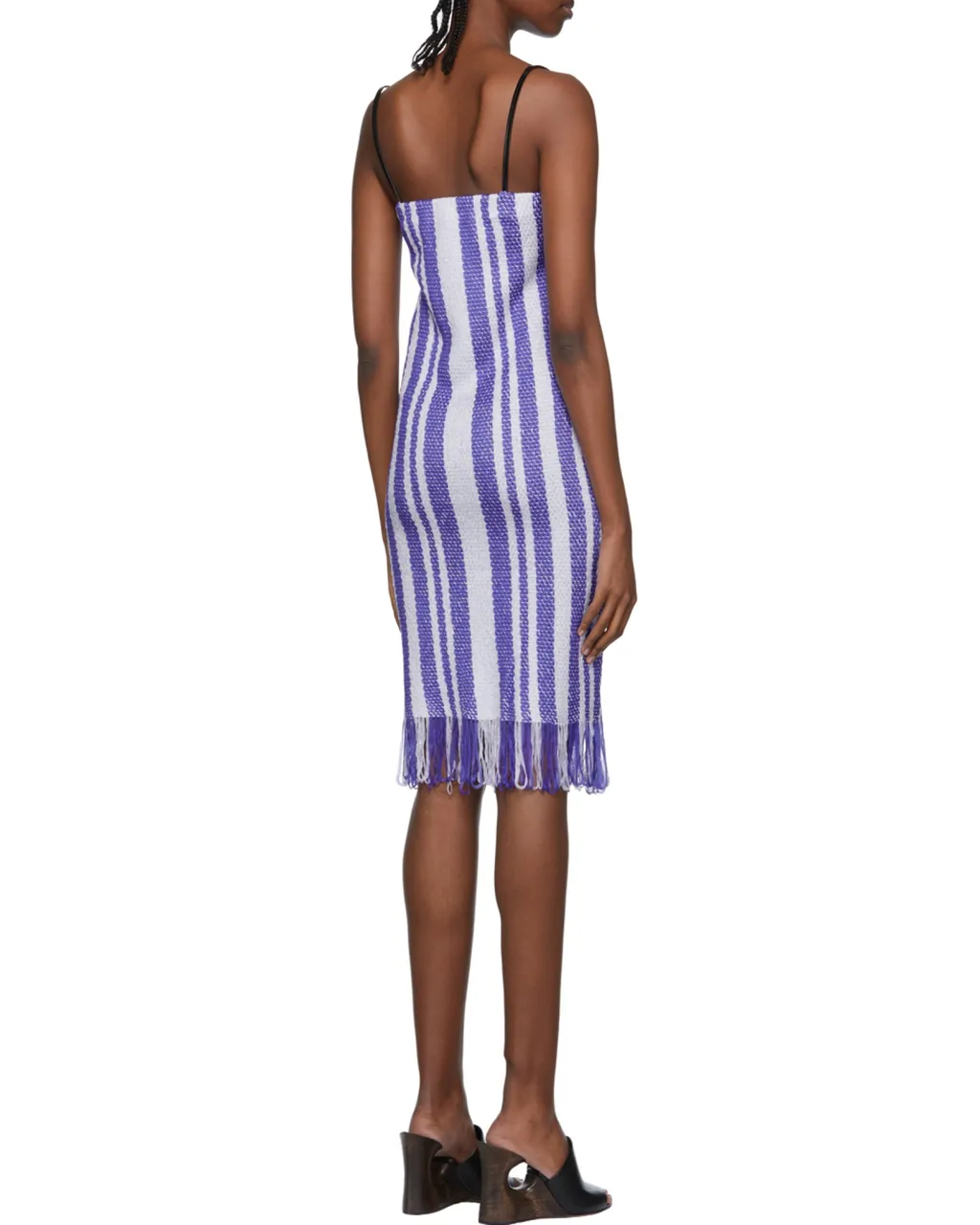 Fringe-Detail Camisole Dress