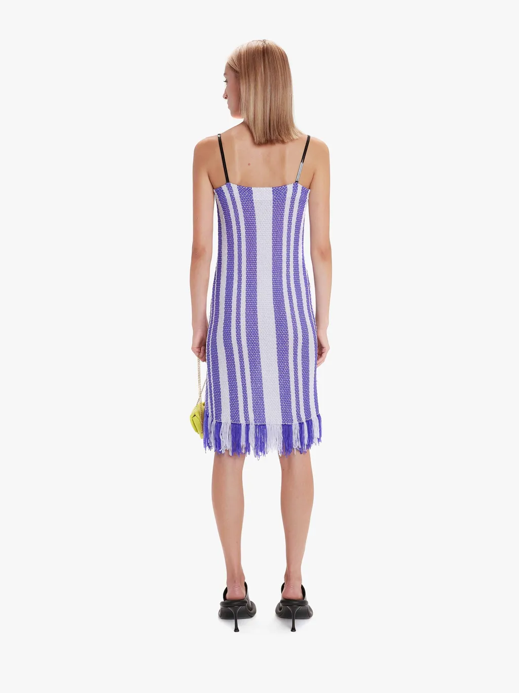 Fringe-Detail Camisole Dress