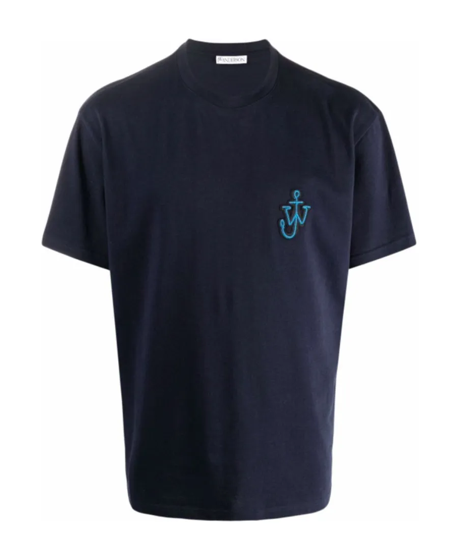 Logo Embroidered Crewneck T-Shirt