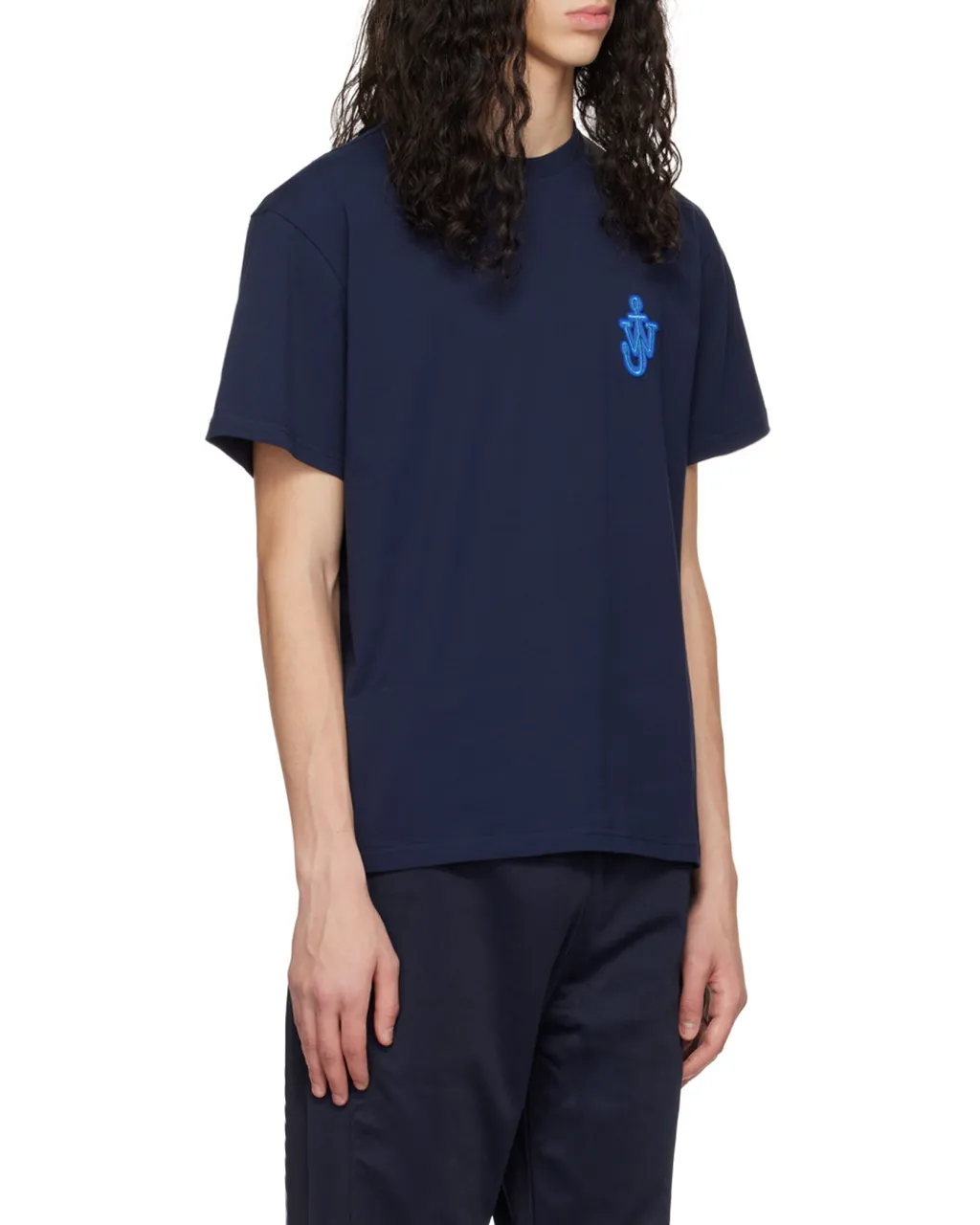 Logo Embroidered Crewneck T-Shirt