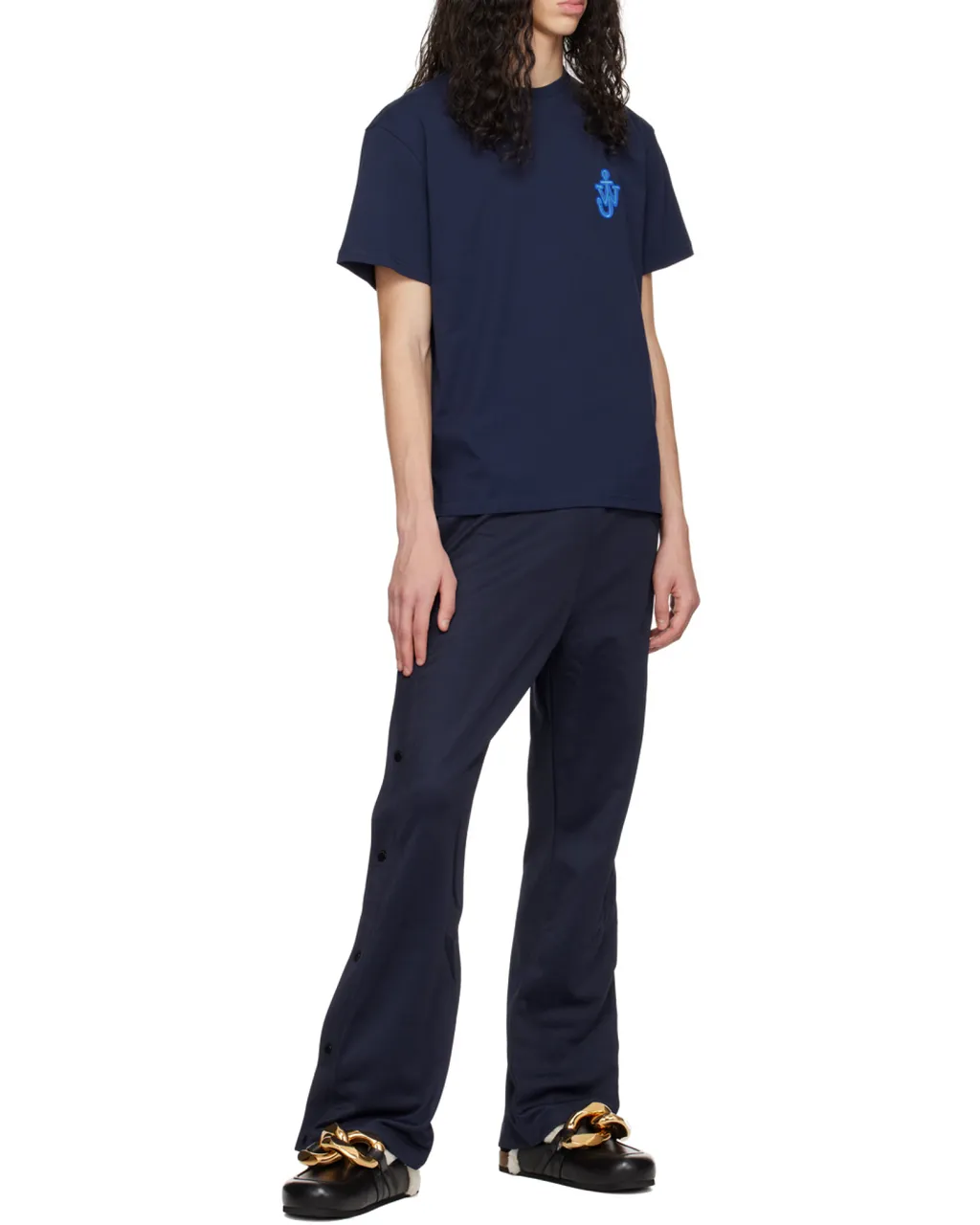 Logo Embroidered Crewneck T-Shirt