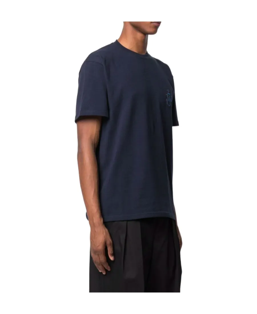 Logo Embroidered Crewneck T-Shirt