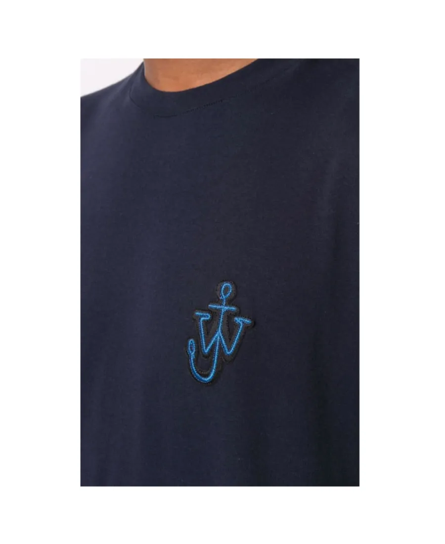 Logo Embroidered Crewneck T-Shirt