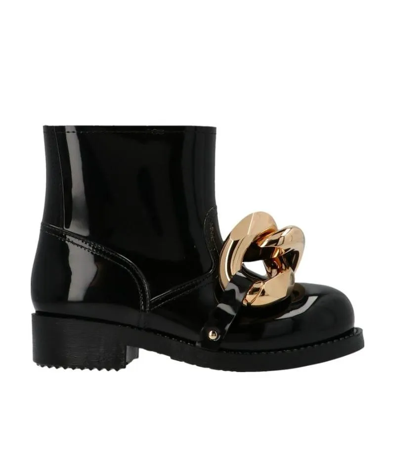 Chained Detail Boots