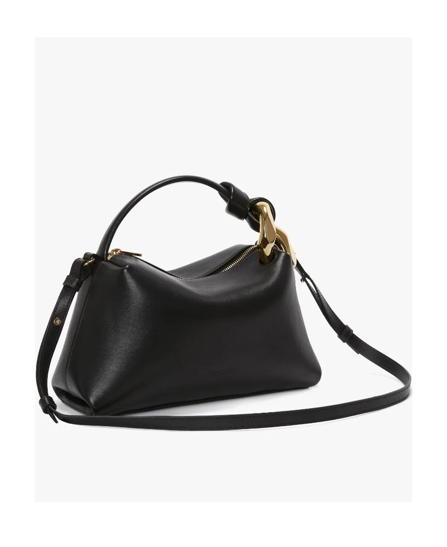 Chain Detailed Top Handle Bag