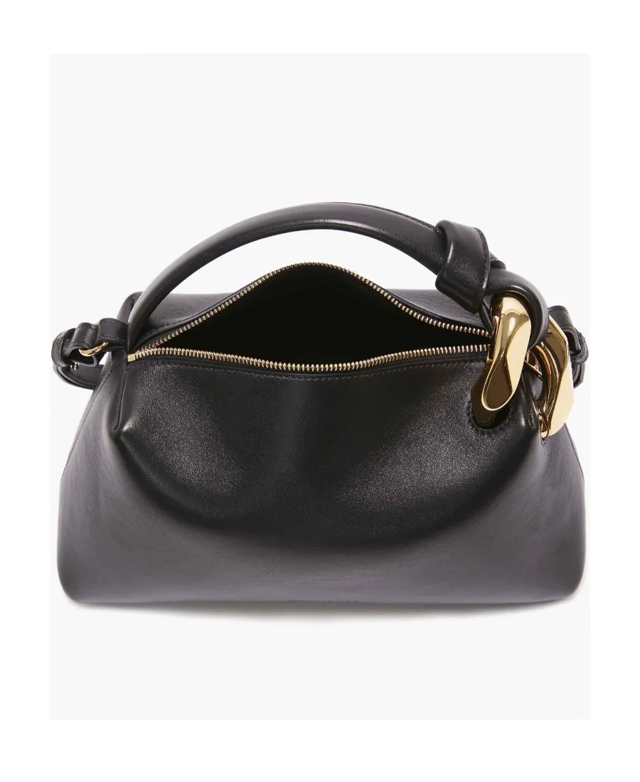 Chain Detailed Top Handle Bag