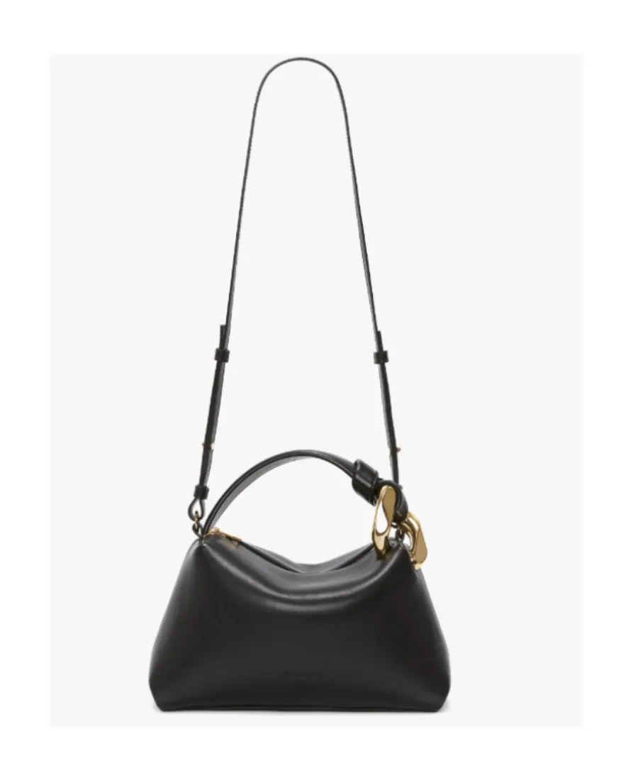 Chain Detailed Top Handle Bag
