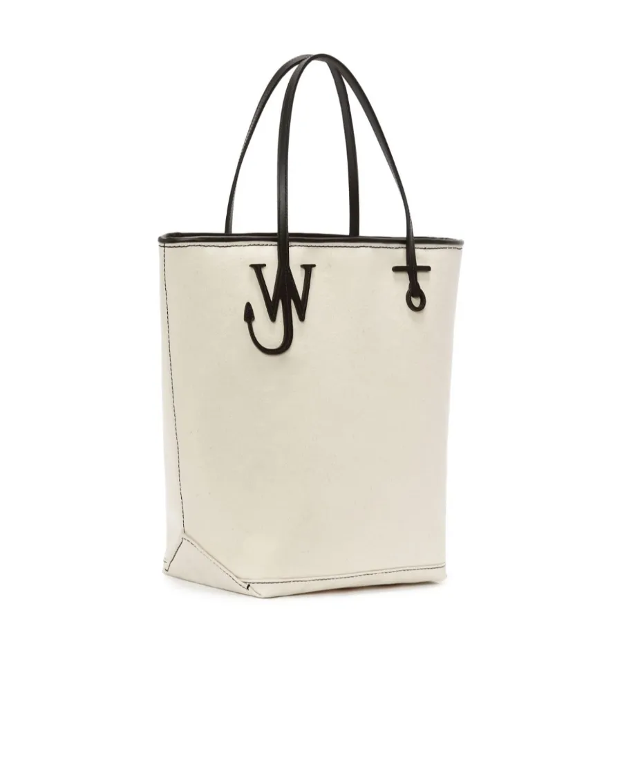 Jw Tall Anchor Logo Plaque Tote Bag