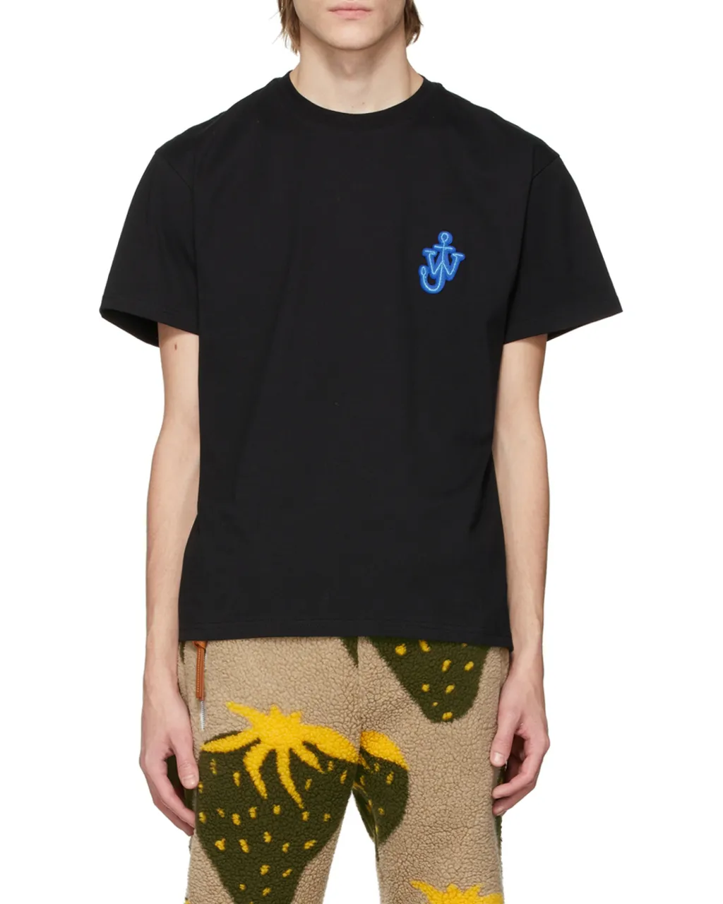 Logo Embroidered Crewneck T-Shirt