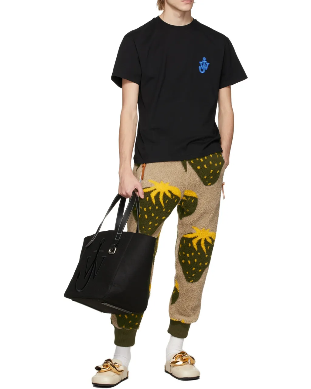 Logo Embroidered Crewneck T-Shirt