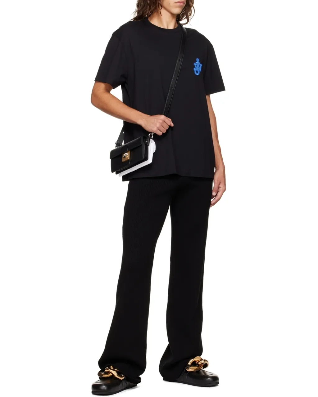 Logo Embroidered Crewneck T-Shirt