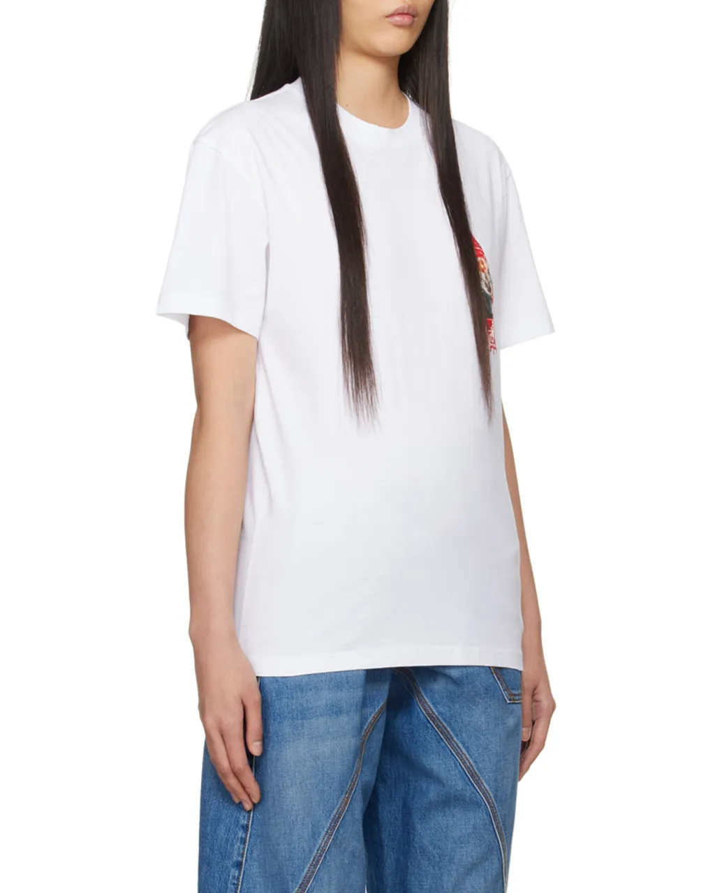 Gnome-Printed Crewneck T-Shirt
