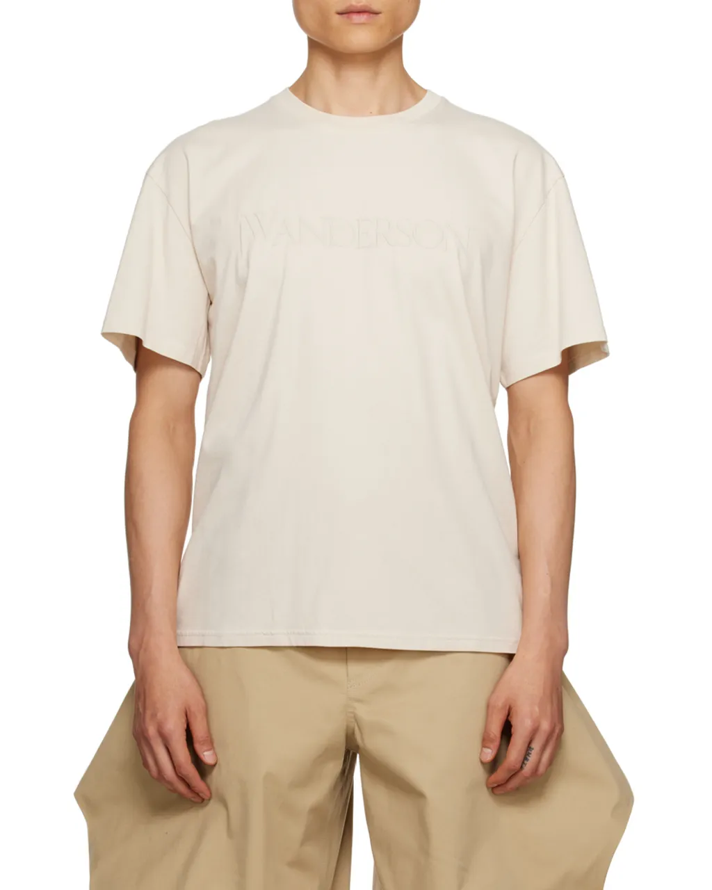 Logo Embroidered Short-Sleeved T-Shirt