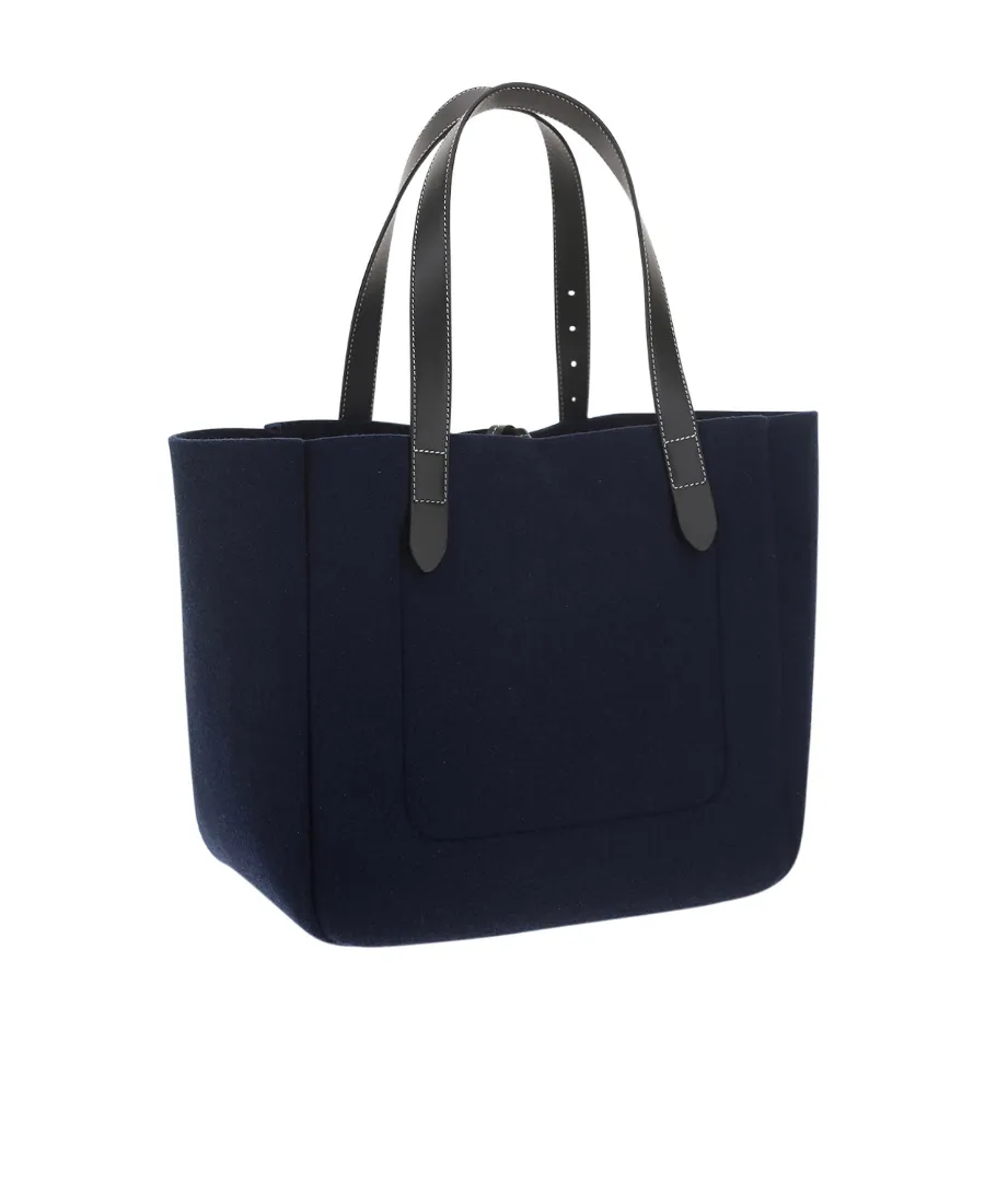 Belt Felted Tote Bag