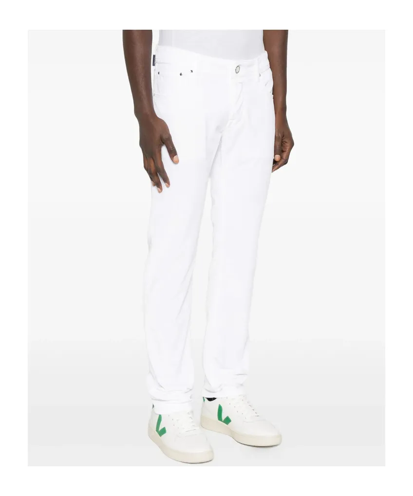 Straight-Leg Casual Pants