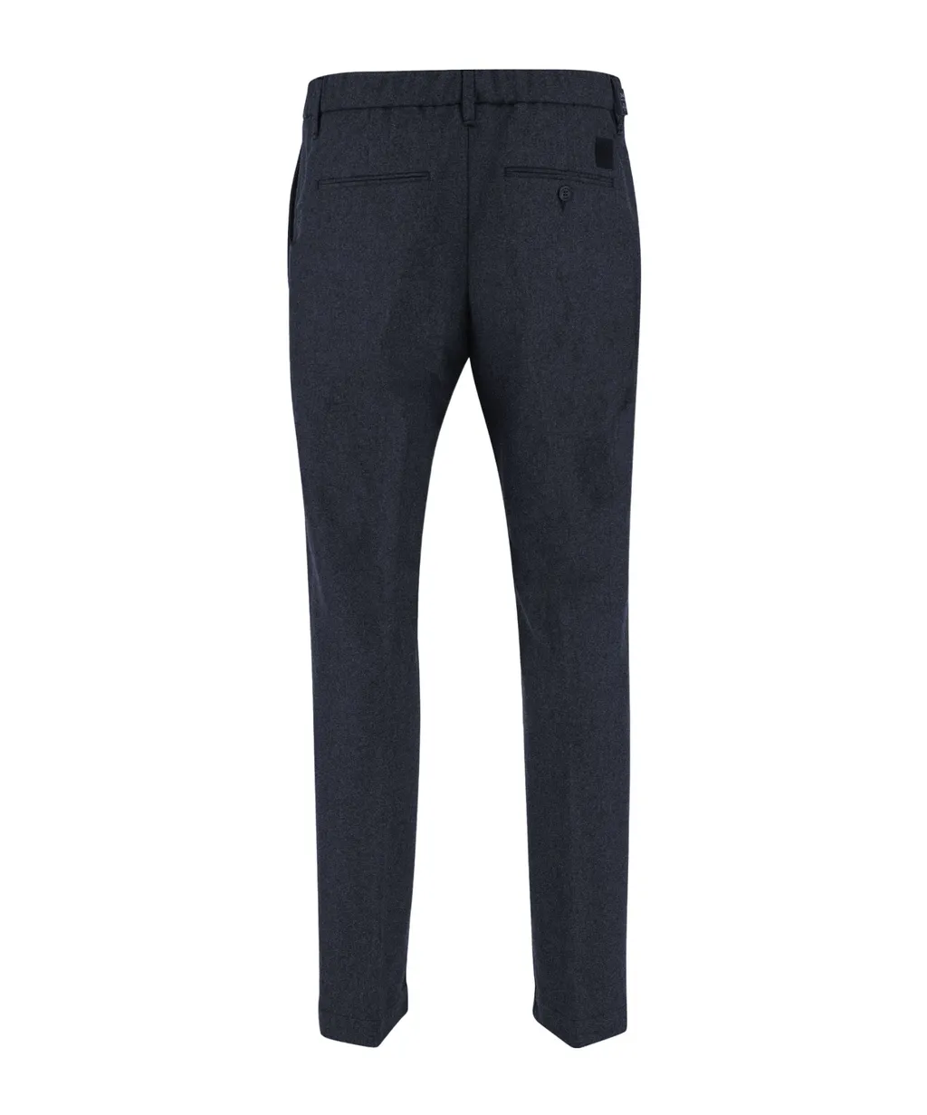 Logo Patch Slim-Fit Trousers