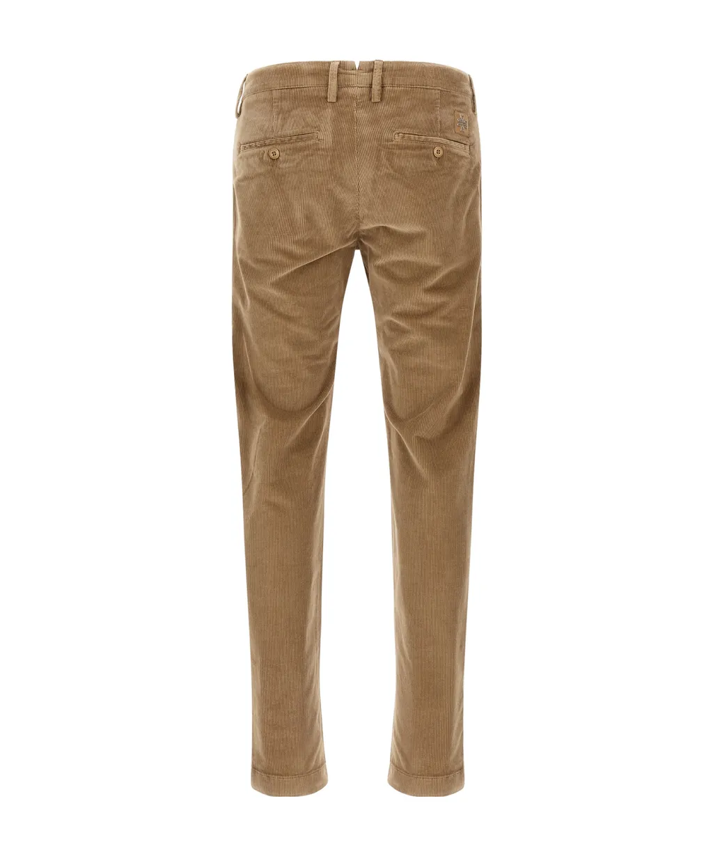 Logo Plaque Slim-Fit Trousers