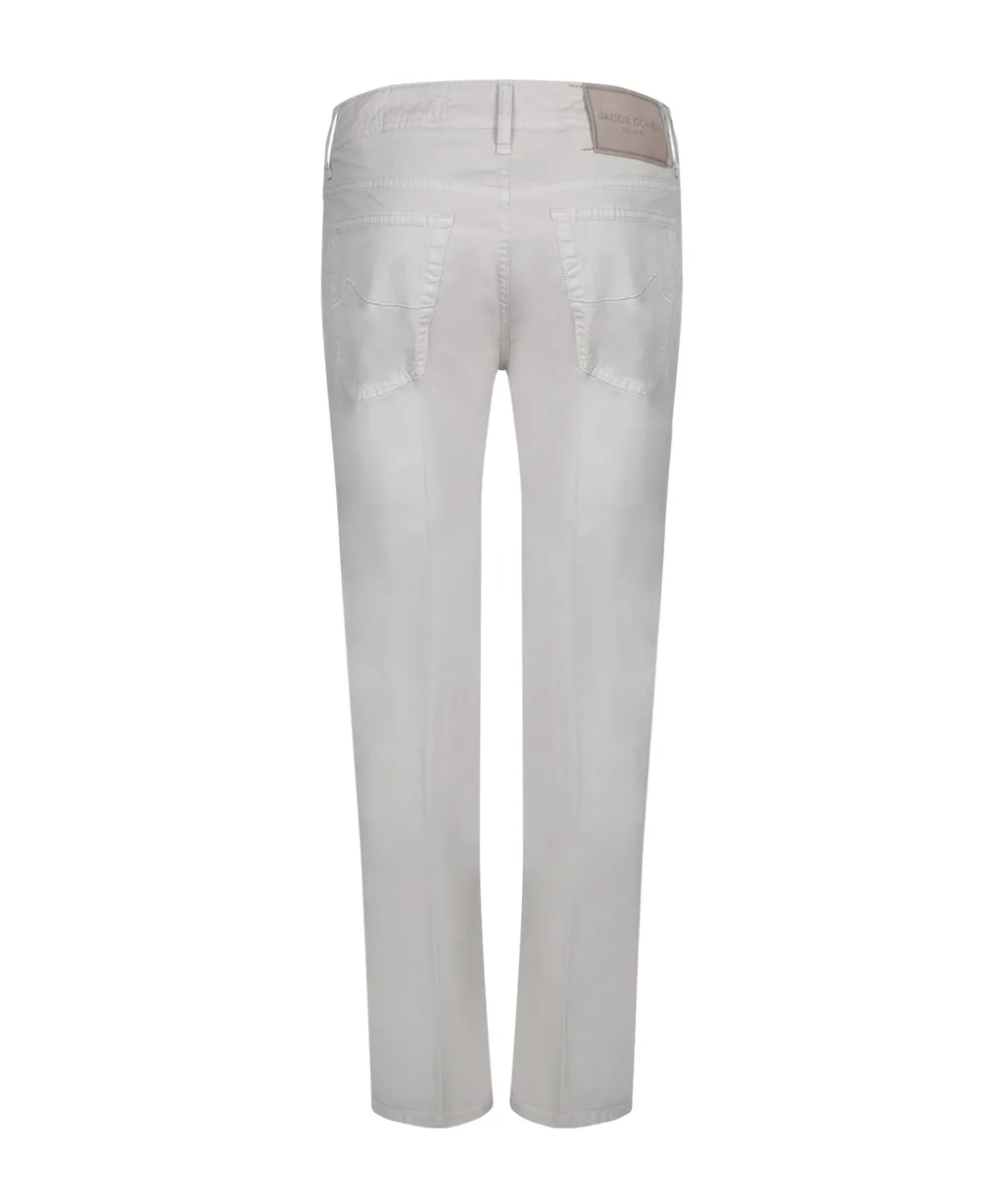 Logo Patch Straight Leg Pants
