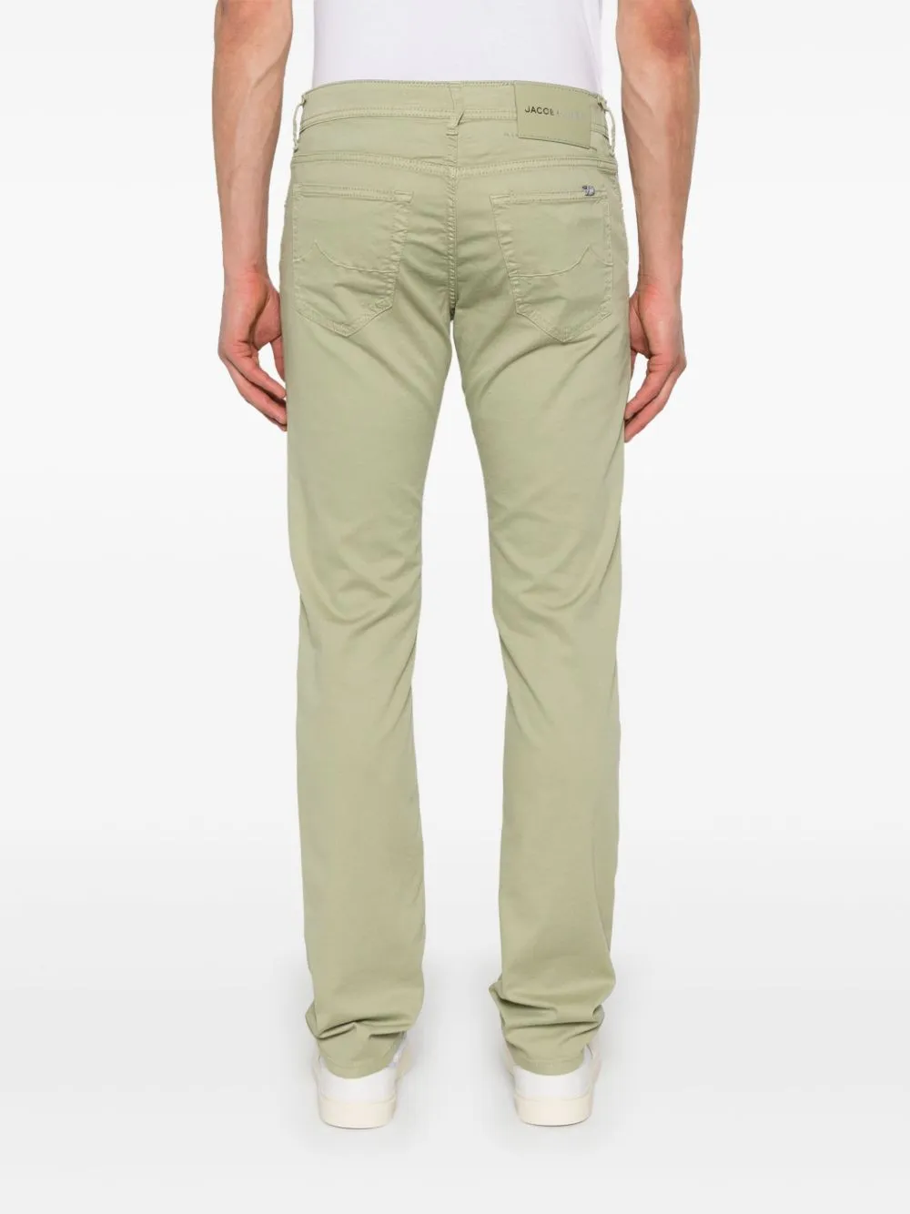 Bard Logo Patch Slim-Fit Jeans