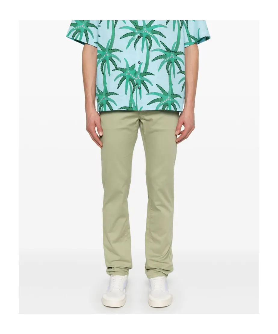 Bard Logo Patch Slim-Fit Jeans