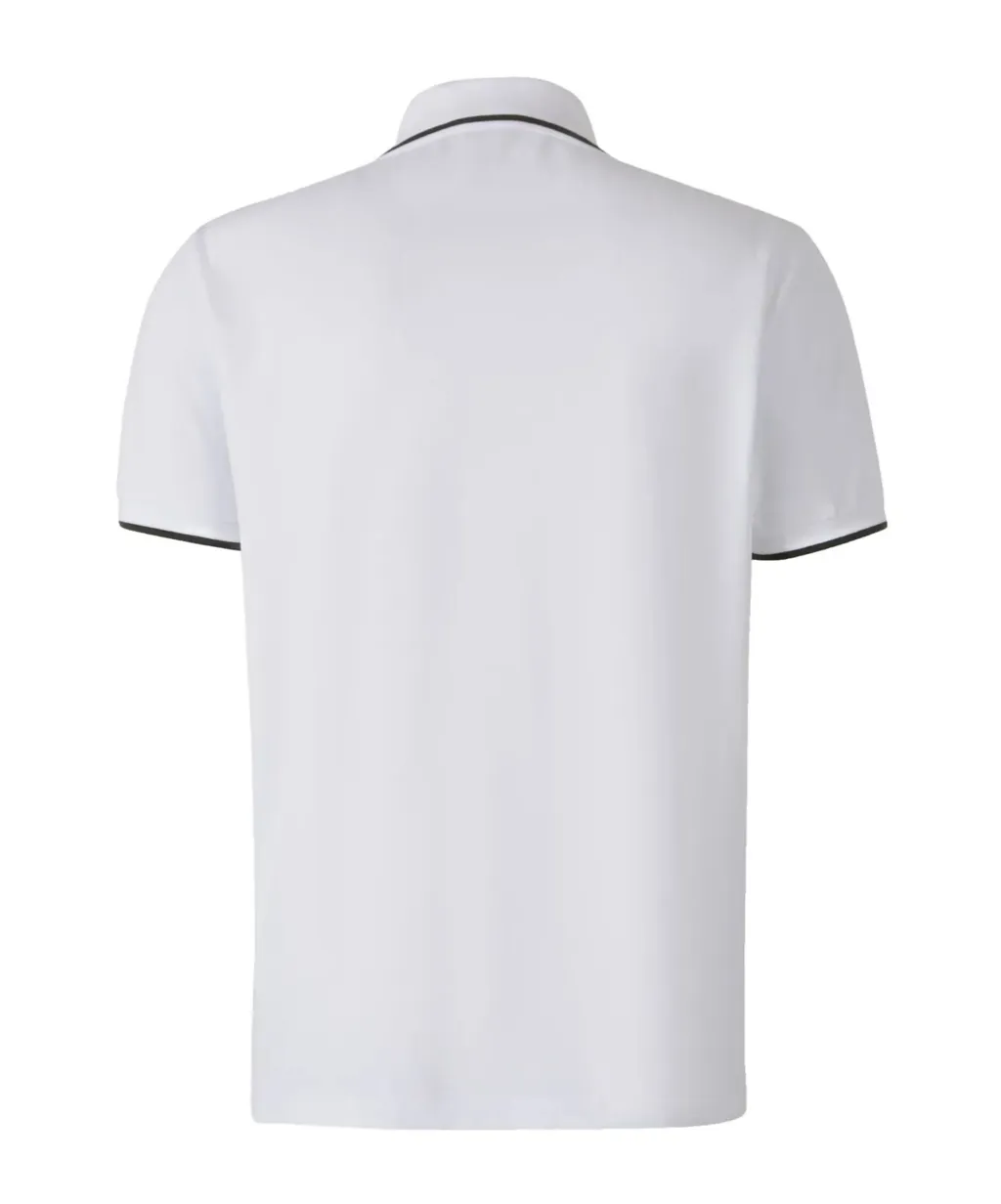 Tennis-Embroidered Polo Shirt